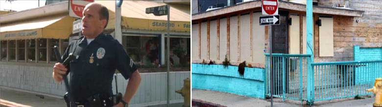 Then and now look at a scene from the movie Colors starring Sean Penn and Robert Duvall