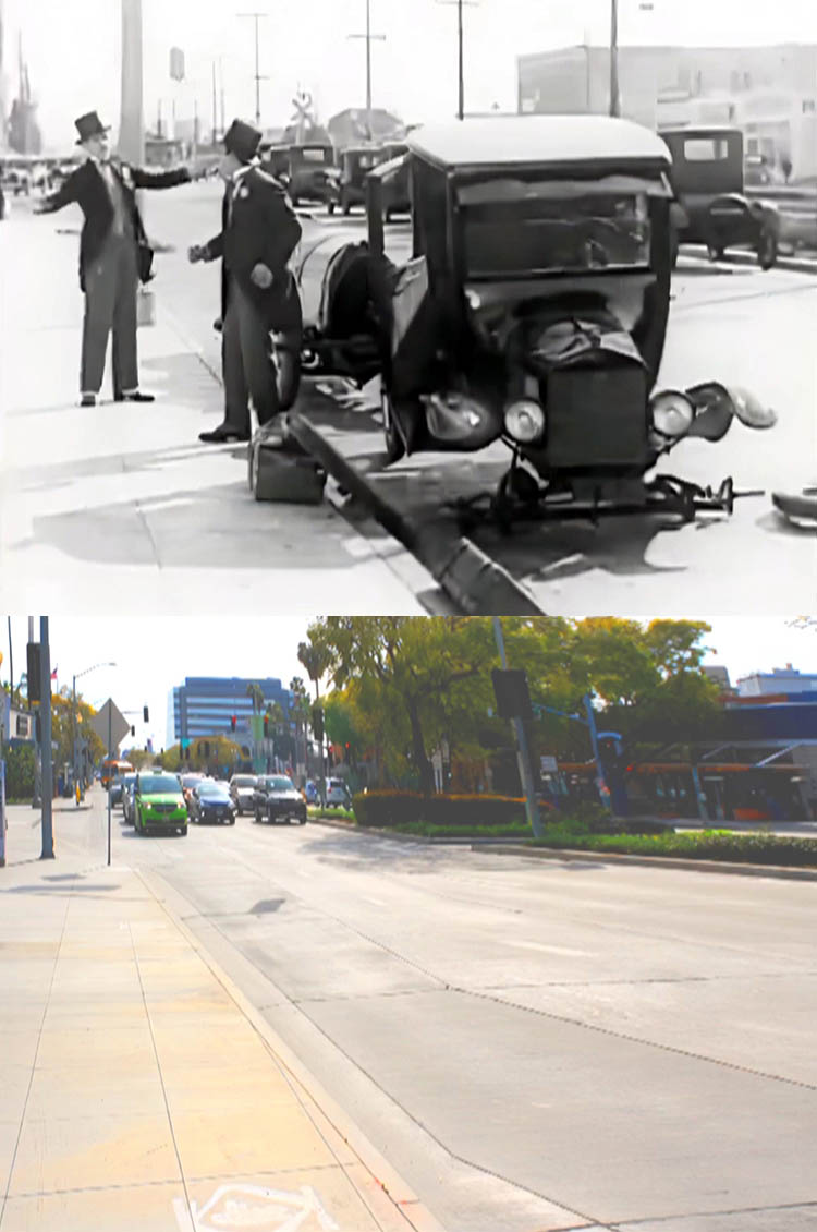Filming location from the movie His Wooden Wedding starring Charley Chase.