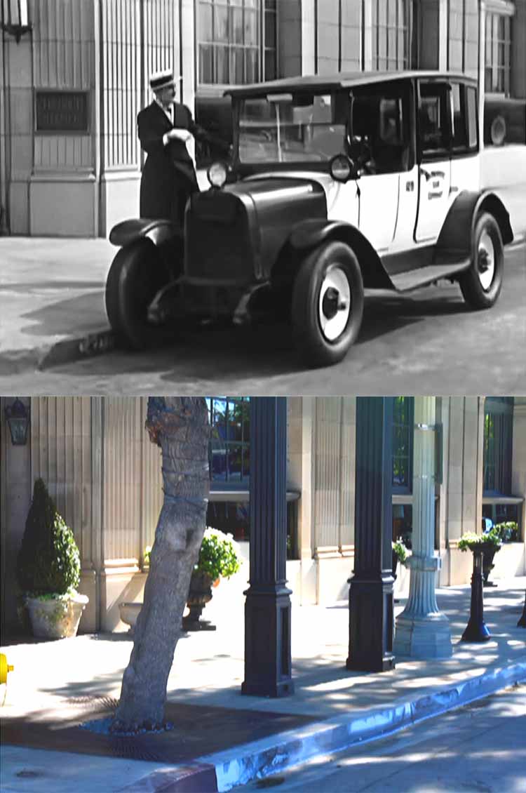 Filming location from the movie Innocent Husbands starring Charley Chase.