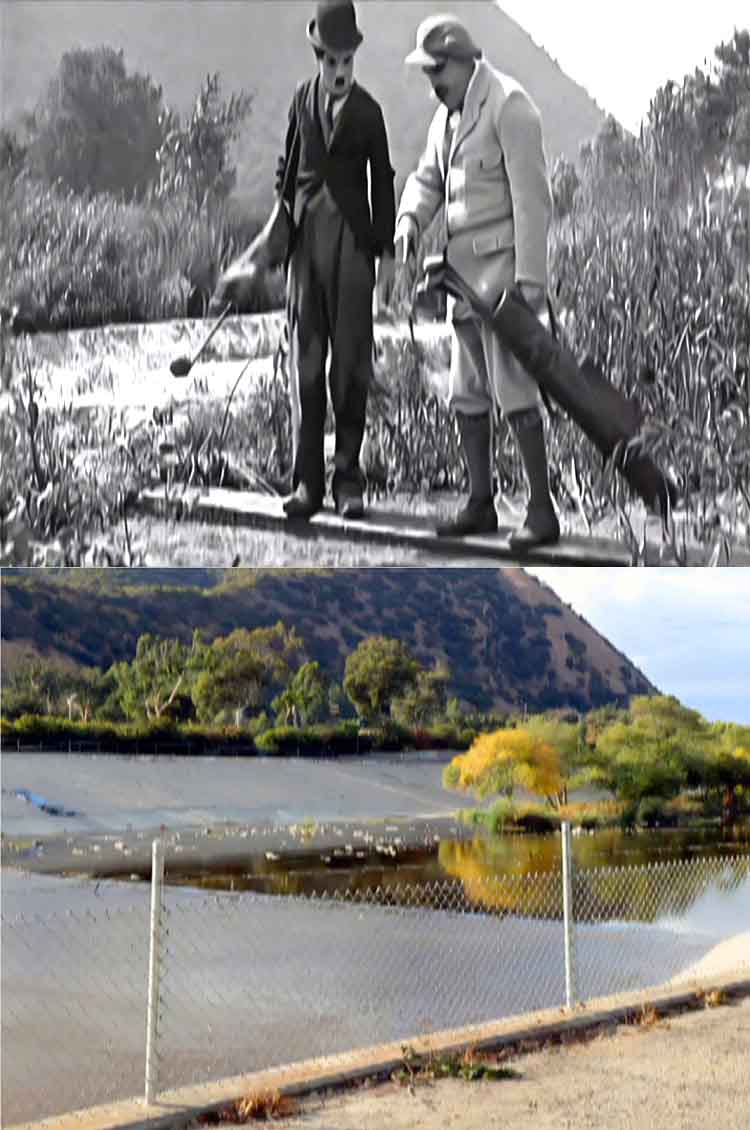 Filming location from the movie The Idle Class starring Charlie Chaplin.
