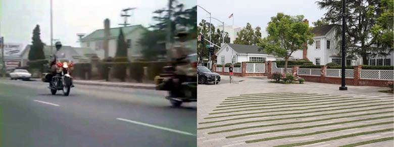 The 9300 block of Washington Blvd in Culver City