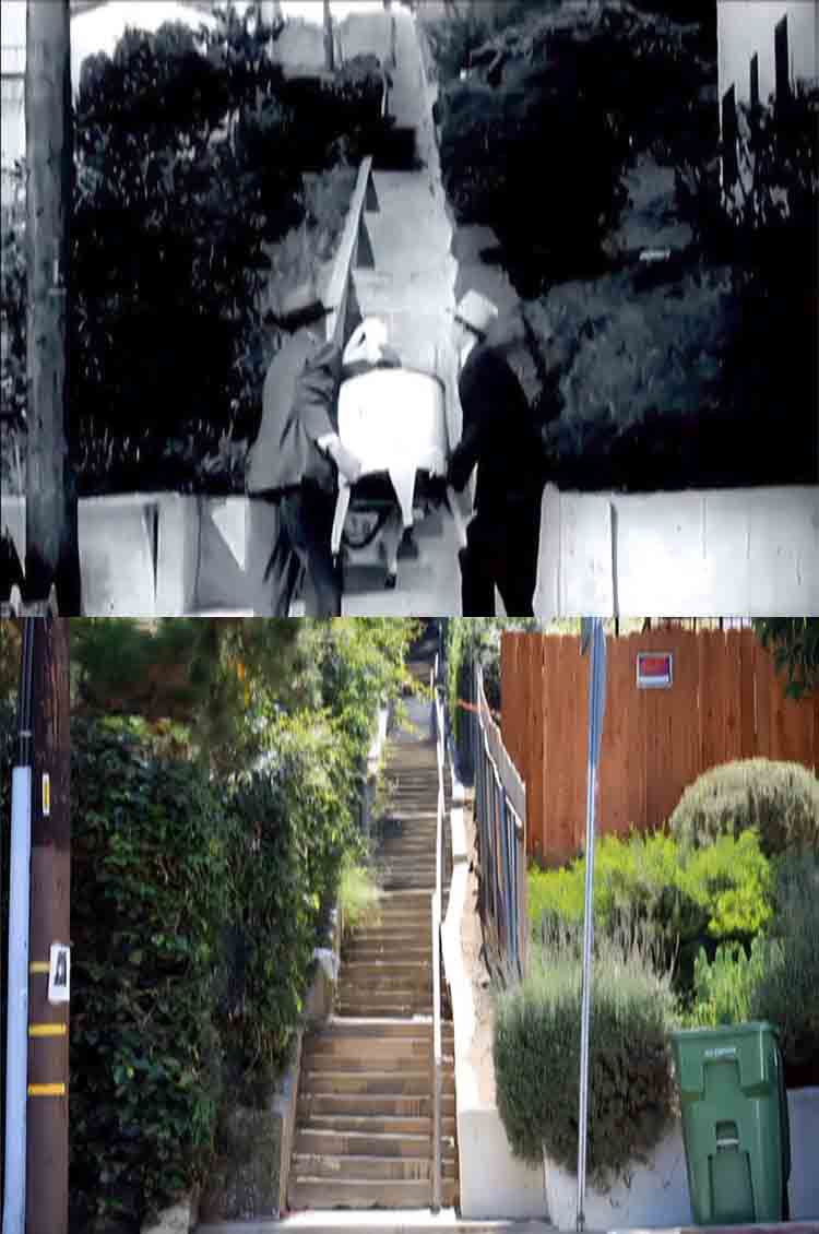 Filming location from the comedy movie It's Your Move starring Edgar Kennedy.