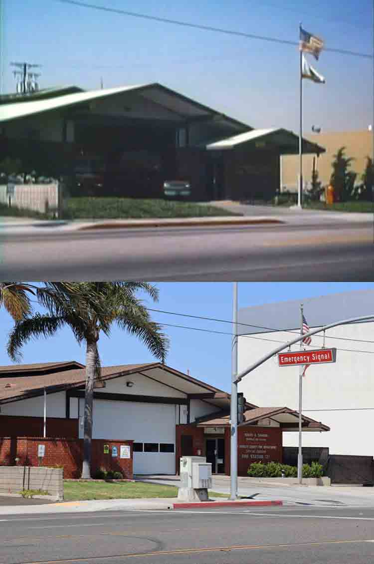 Filming location from the episode Nagging Suspicion from the TV series Emergency!