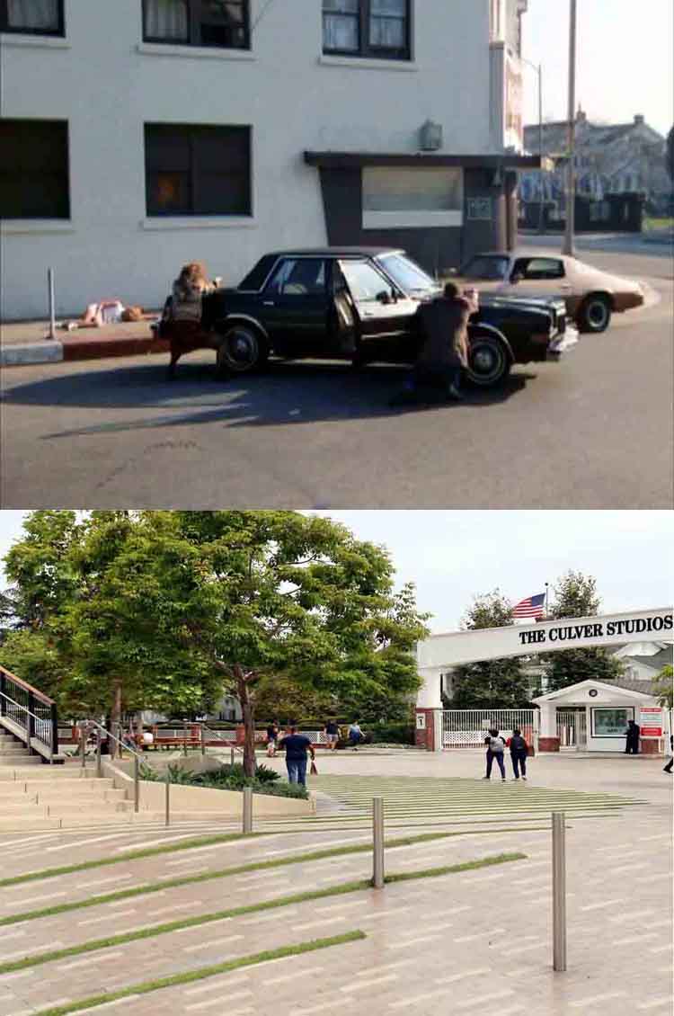 Filming location from the episode Scrap Metal from the TV series Hunter.
