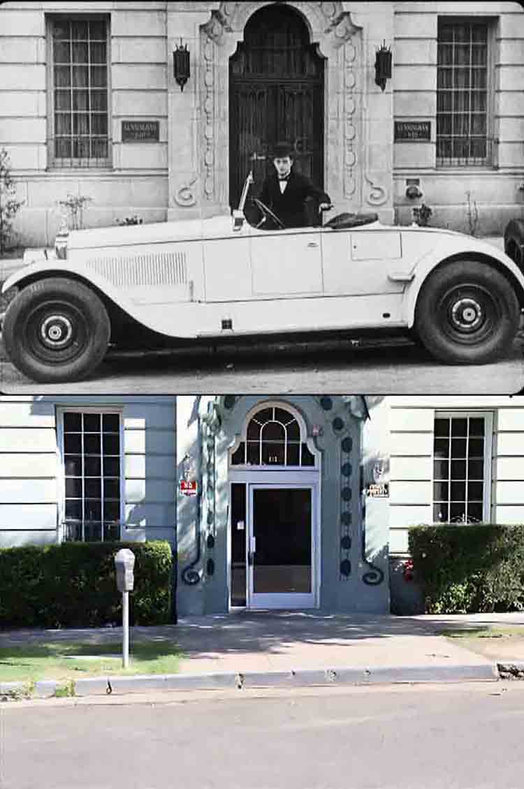 Filming location from the Laurel and Hardy movie Love 'Em And Weep.