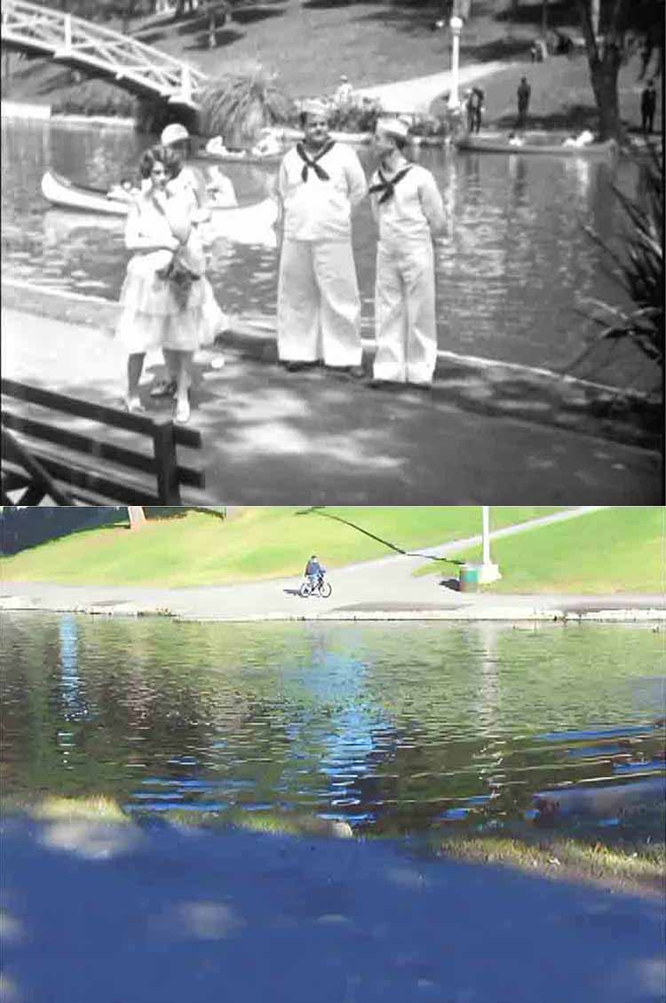 Filming location from the Laurel and Hardy movie Men O'War.