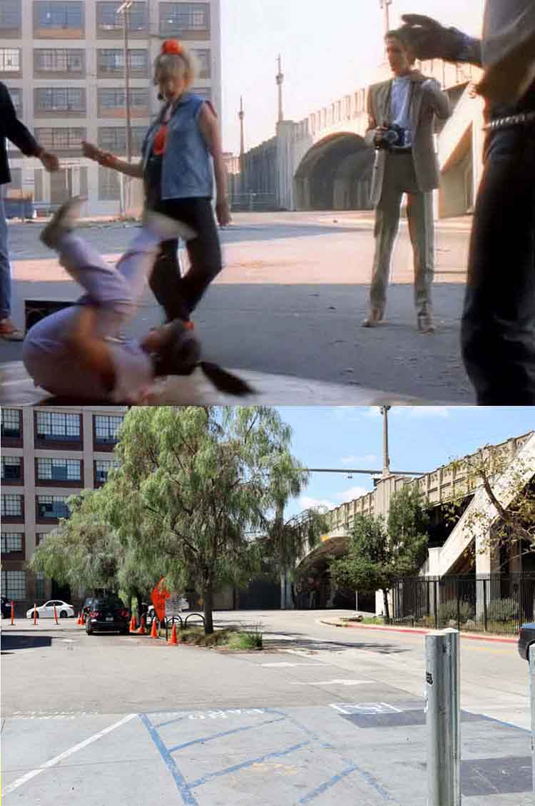 Filming location from the music video for the song Borderline by Madonna.