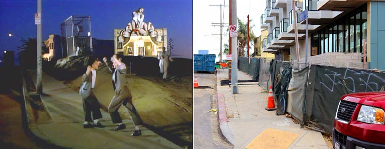 A scene from the Madonna music video Open Your Heart.