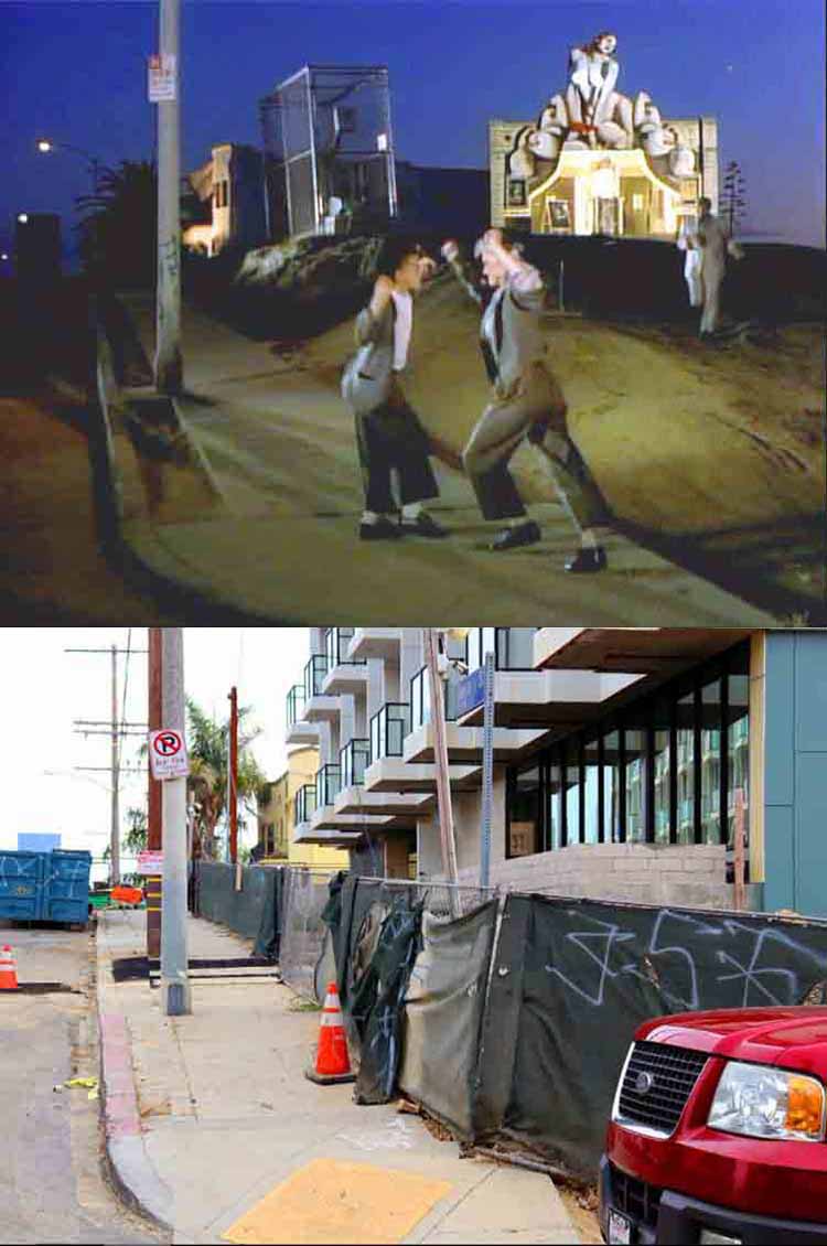 Filming location from the music video for the song Open Your Heart by Madonna.