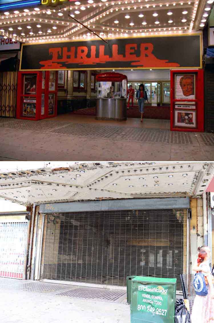 Filming location from the Michael Jackson music video for the song Thriller.