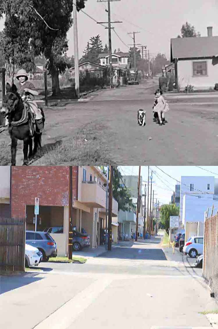 Filming location from the Our Gang / The Little Rascals movie Bear Shooters.