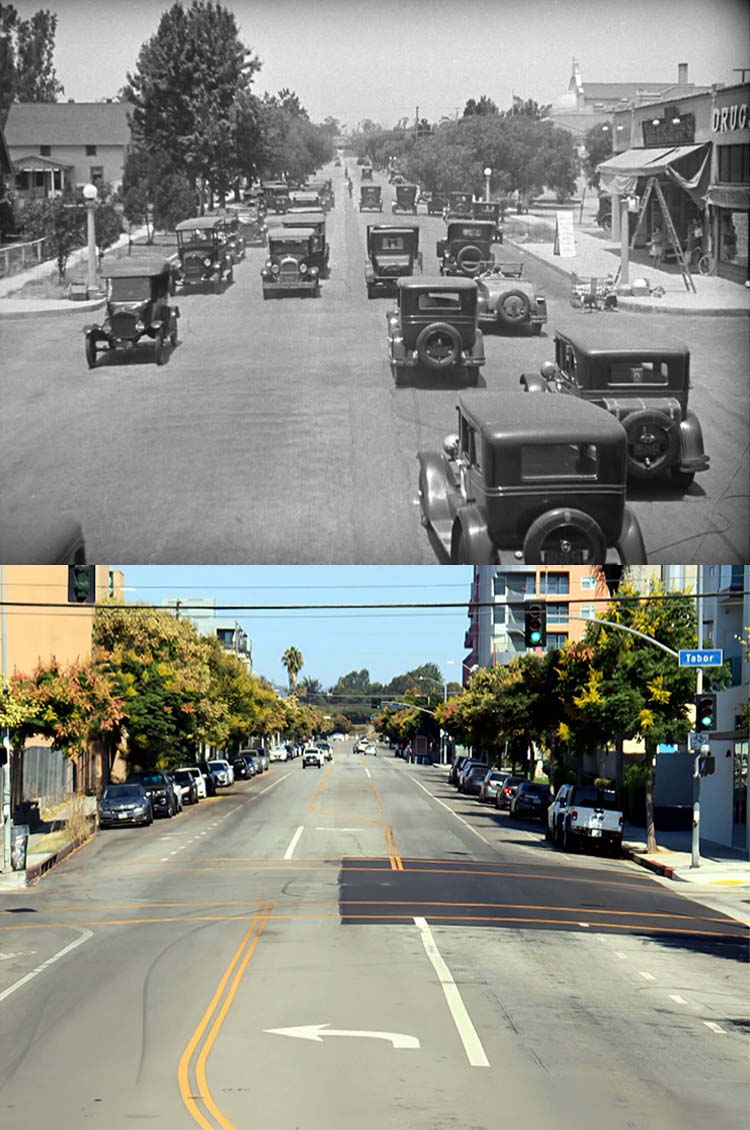 Filming location from the Our Gang / The Little Rascals movie Boucing Babies.