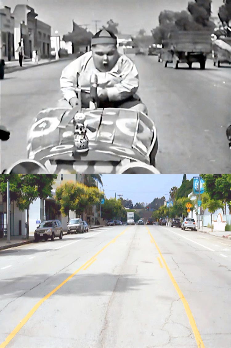Filming location from the Our Gang / The Little Rascals movie Cat, Dog and Company.