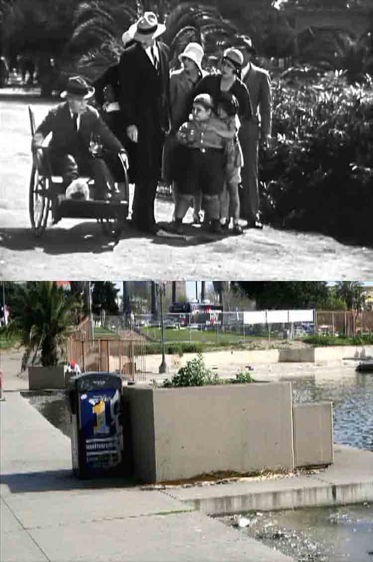 Filming location from the Our Gang / The Little Rascals movie Dog Heaven.