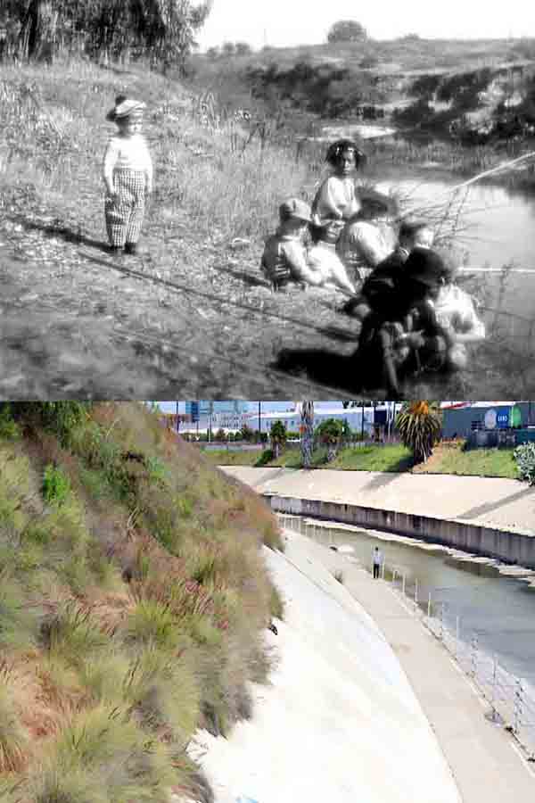 A scene from the Our Gang / The Little Rascals movie Canned Fishing.