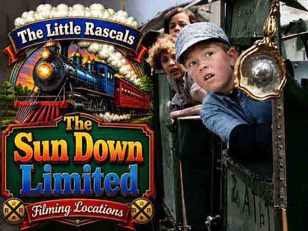 Our Gang / The Little Rascals filming locations from the movie The Sun Down Limited.