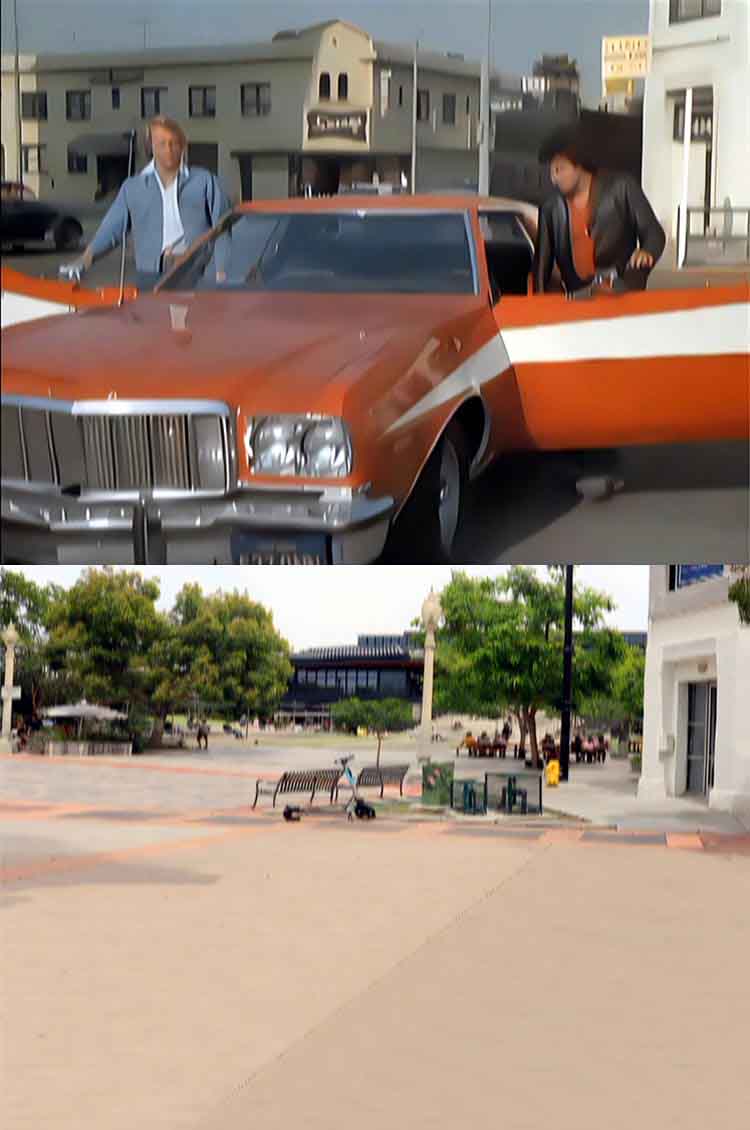 Filming location from the episode Long Walk Down A Short Dirt Road from the TV series Starsky and Hutch.