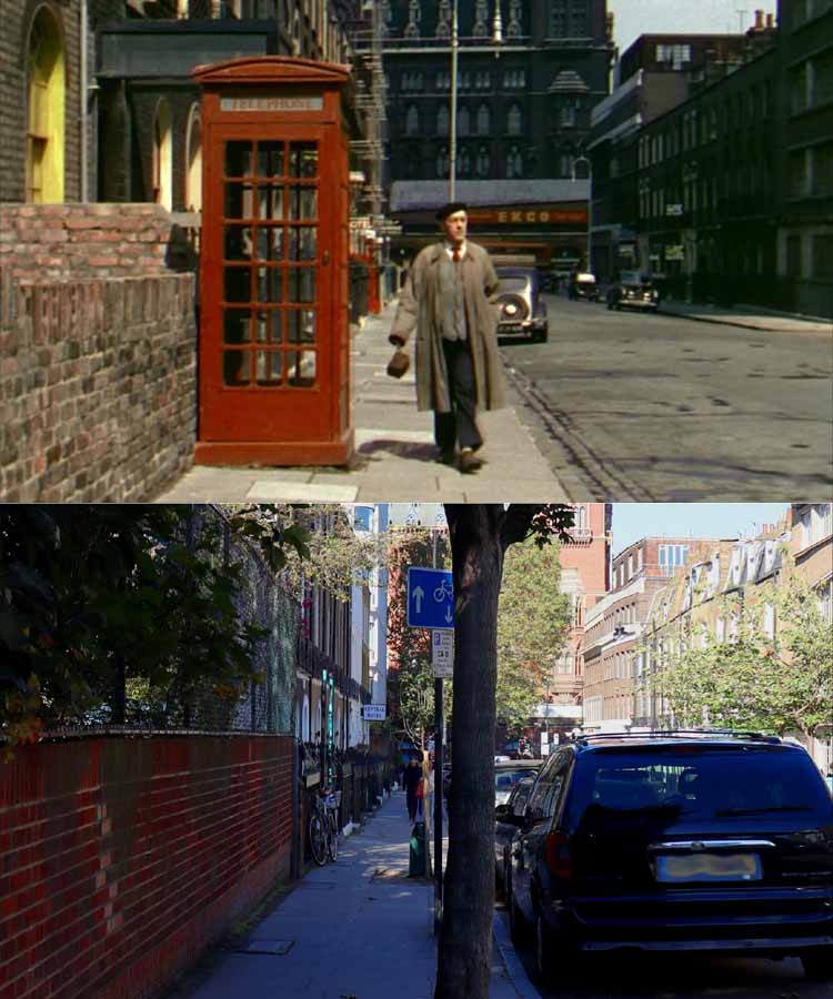 Filming location from the British comedy movie The Ladykillers.