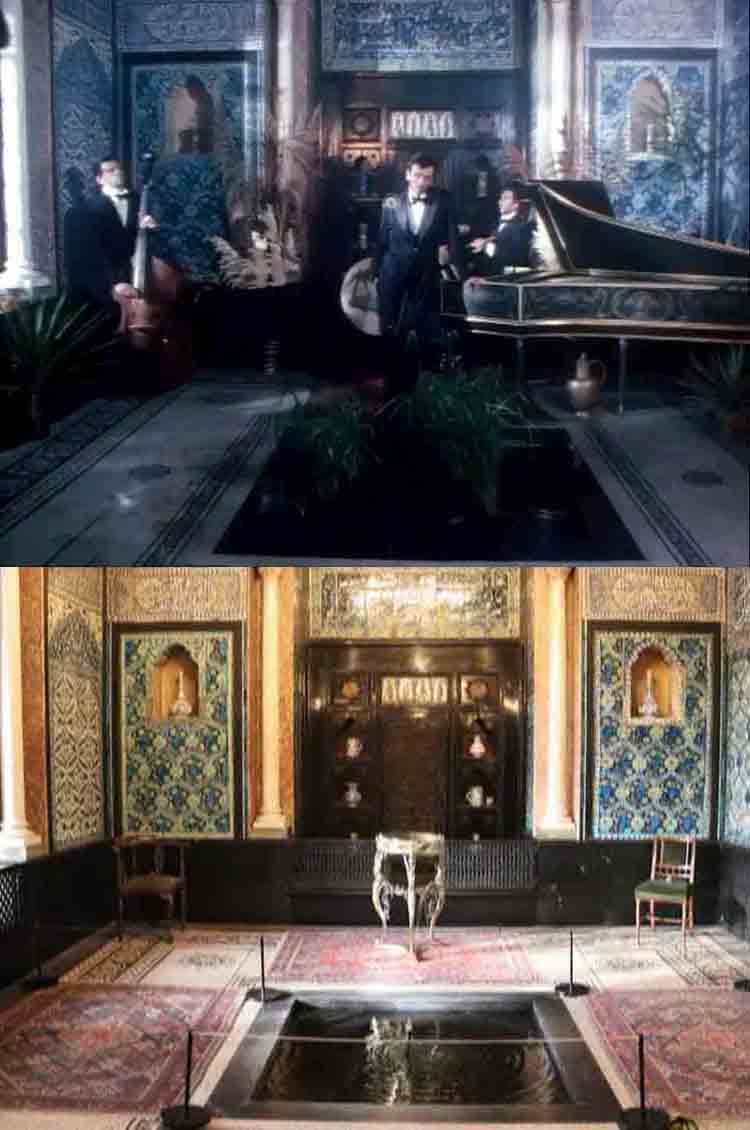 Filming location from the music video for the song Golden Brown by The Stranglers.