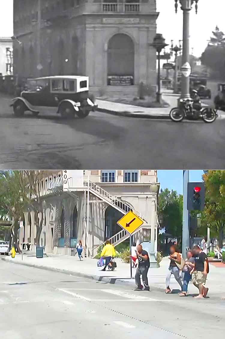 Filming location from the movie Bring 'Em Back A Wife from The Taxi Boys series.