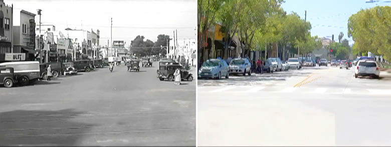 Main Street in Culver City California