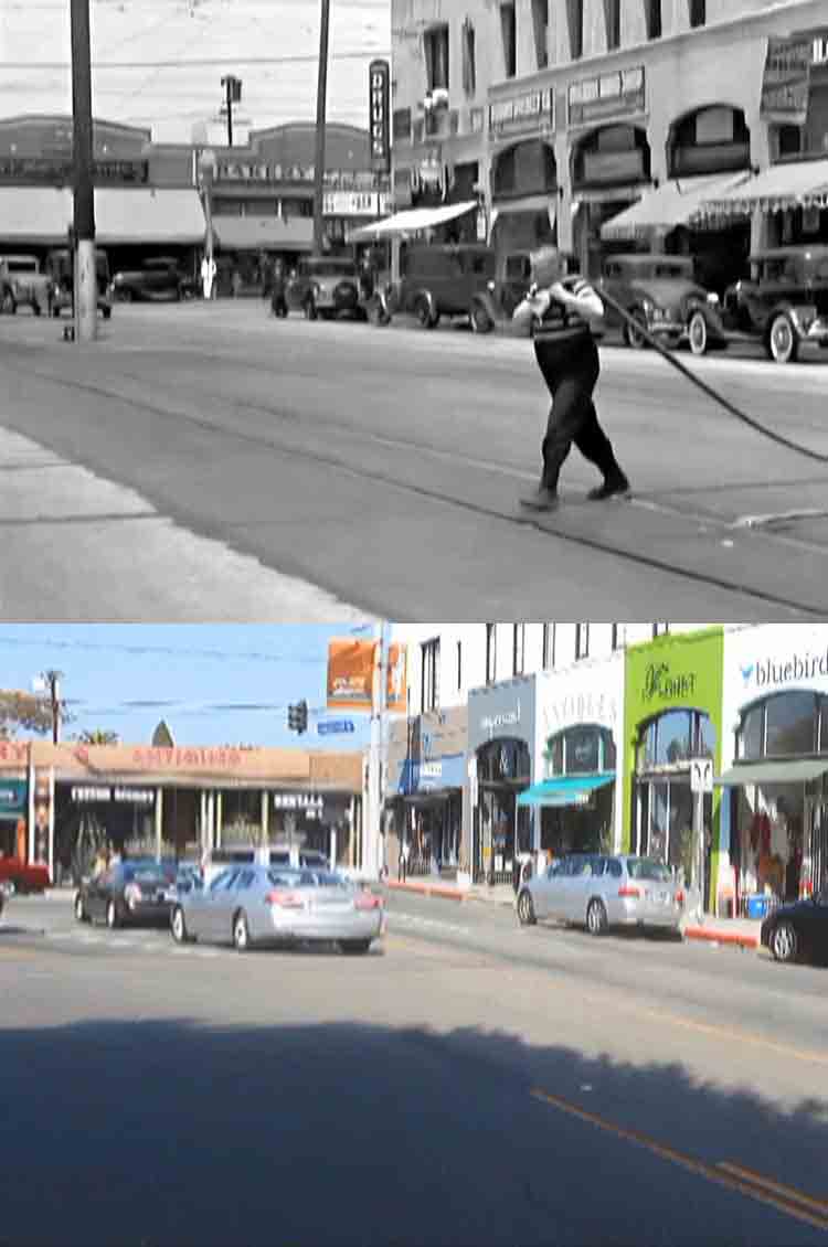 Filming location from the movie False Alarms starring The Three Stooges.