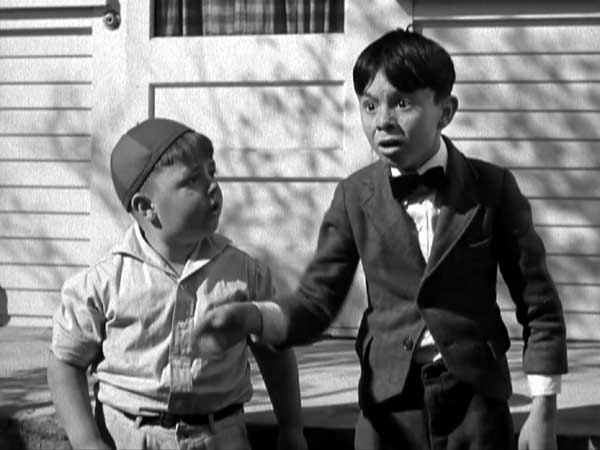 A scene from the Our Gang / The Little Rascals movie Canned Fishing.