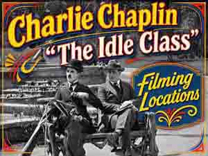 Title card from the Charlie Chaplin movie The Idle Class.