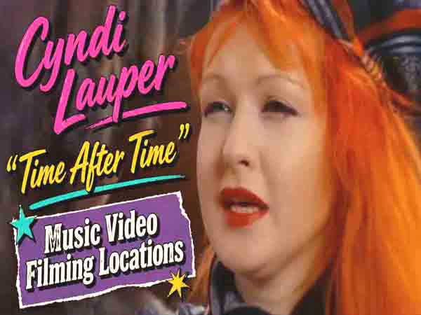 Filming location from the music video for the song Time After Time by Cyndi Lauper.