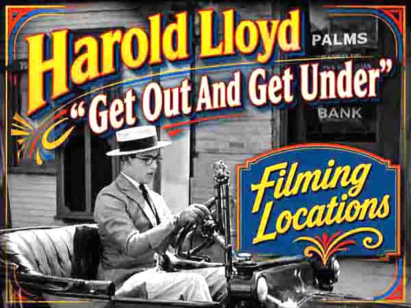 Filming locations from the movie Get Out And Get Under starring Harold Lloyd.