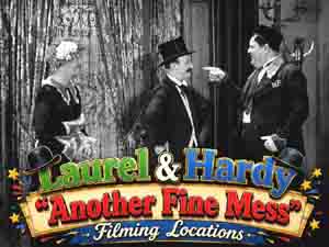 Title card from the Laurel and Hardy movie Another Fine Mess.