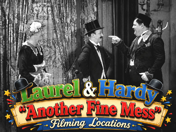 Title card from the Laurel and Hardy movie Another Fine Mess.