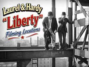 Title card from the Laurel and Hardy movie Liberty.