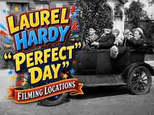 Title card from the Laurel and Hardy movie Perfect Day.