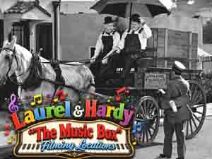 Title card from the Laurel and Hardy movie The Music Box.