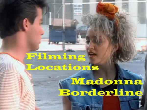 Filming location from the music video for the song Borderline by Madonna.