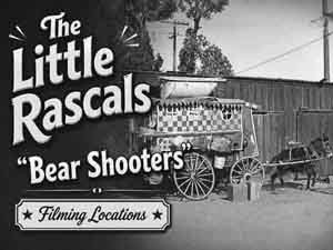 Title card from the Our Gang / The Little Rascals movie Bear Shooters.