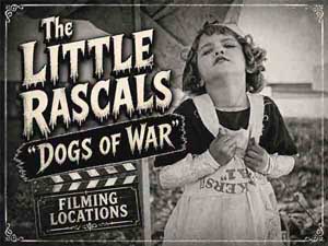 Title card from the Our Gang / The Little Rascals movie Dogs Of War.