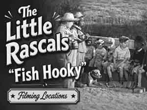Title card from the Our Gang / The Little Rascals movie Fish Hooky.