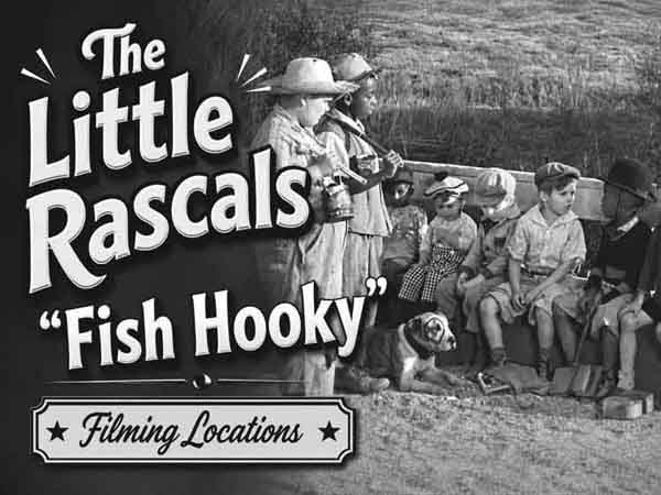 Title card from the Our Gang / The Little Rascals movie Fish Hooky.