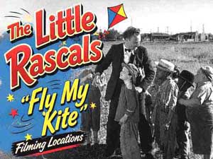 Title card from the Our Gang / The Little Rascals movie Fly My Kite.