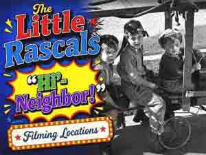 Title card from the Our Gang / The Little Rascals movie Hi'-Neighbor