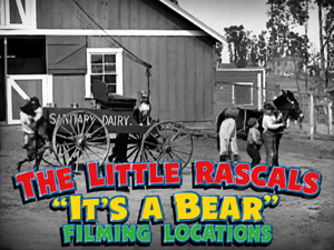 Title card from the Our Gang / The Little Rascals movie It's A Bear.