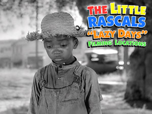 Title card from the Our Gang / The Little Rascals movie Lazy Days.