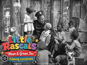 Title card from the Our Gang / The Little Rascals movie Moan and Groan, Inc.