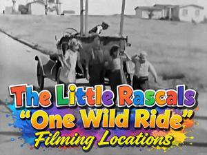 Title card from the Our Gang / The Little Rascals movie One Wild Ride.