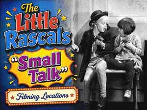 Title card from the Our Gang / The Little Rascals movie Small Talk.