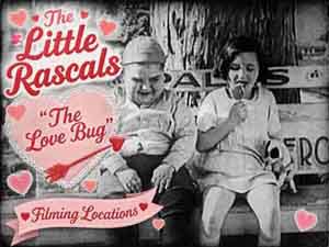 Title card from the Our Gang / The Little Rascals movie The Love Bug.