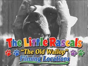 Title card from the Our Gang / The Little Rascals movie The Old Wallop.