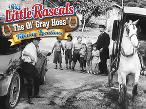 Title card from the Our Gang / The Little Rascals movie The Ol' Gray Hoss.